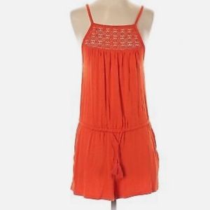 Old Navy Orange Romper